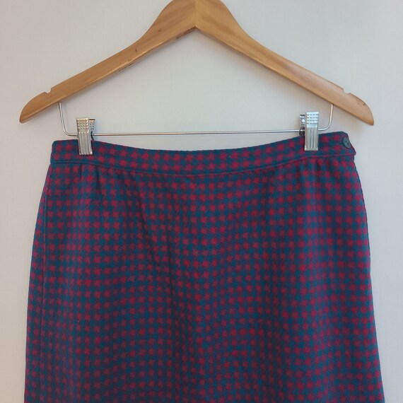 Vintage Womens Pendleton 100% Virgin Wool Skirt B… - image 6