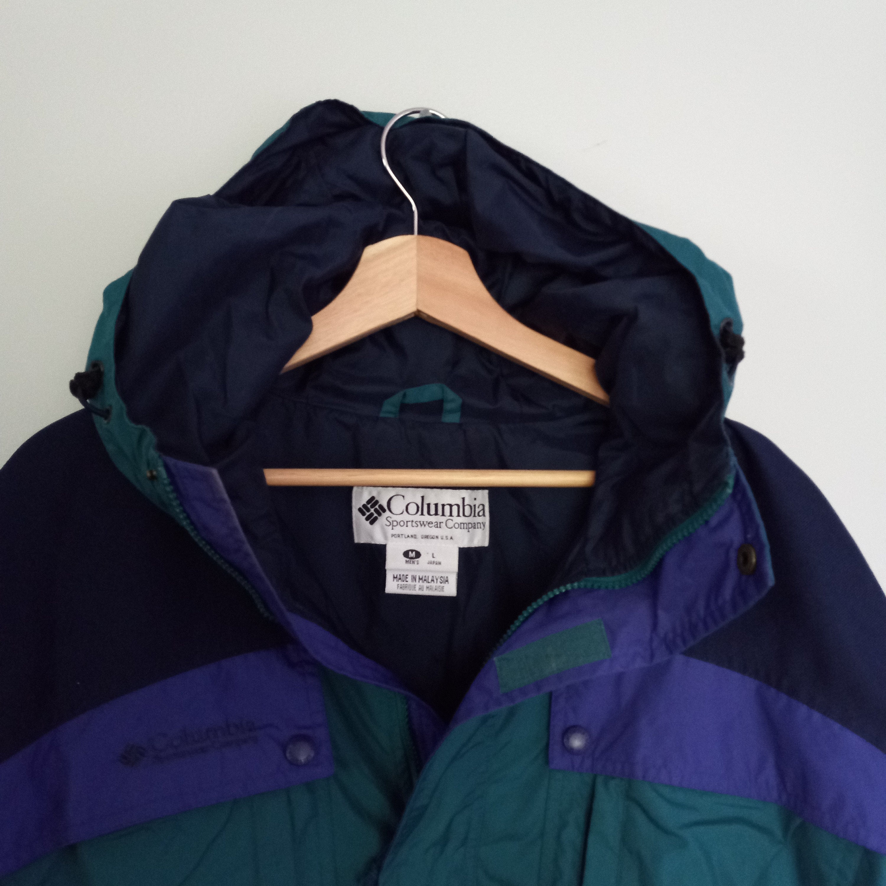 Vintage 90s Men's Columbia Winter Ski Jacket M Lightweight Vintage 90s Men's Columbia Winter Ski Jacket M Lightweight