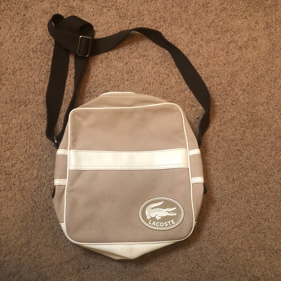Vintage Lacoste Unisex Crossbody Messenger Bag M … - image 1