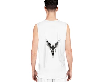 No Pain No Gain basketball jersey | Angel wings graphic