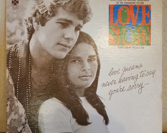 Original Soundtrack From Love Story / Vinyl - Etsy