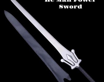 Handmade He-Man Power Sword Prop: Stainless Steel Cosplay Replica