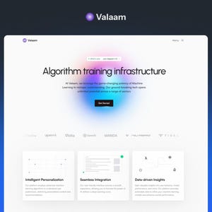 AI Sas Website Framer Template | Für maschinelles Lernen & Tech-Startups | Moderne Sasa Landing Page