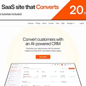 Website Template Kit: 10-seitige Website zur Website-Lead-Generierung