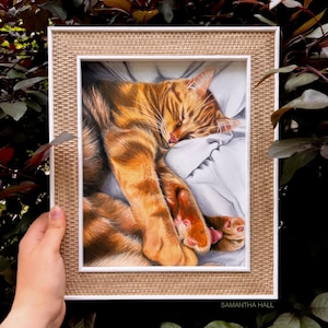 Custom Hand-Drawn Pet Portrait image 9