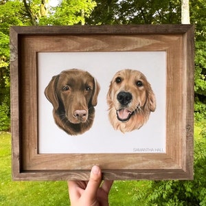 Custom Hand-Drawn Pet Portrait image 10