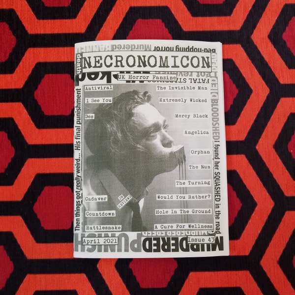 NECRONOMICON UK horror zine #43 April 2020 films movie fanzine perzine
