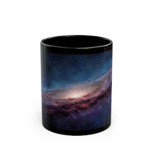 Cosmic Galaxy Mug - Space Coffee Cup, Celestial and Astronaut Gift, Unique Kitchenware, Galaxy Art Drinkware