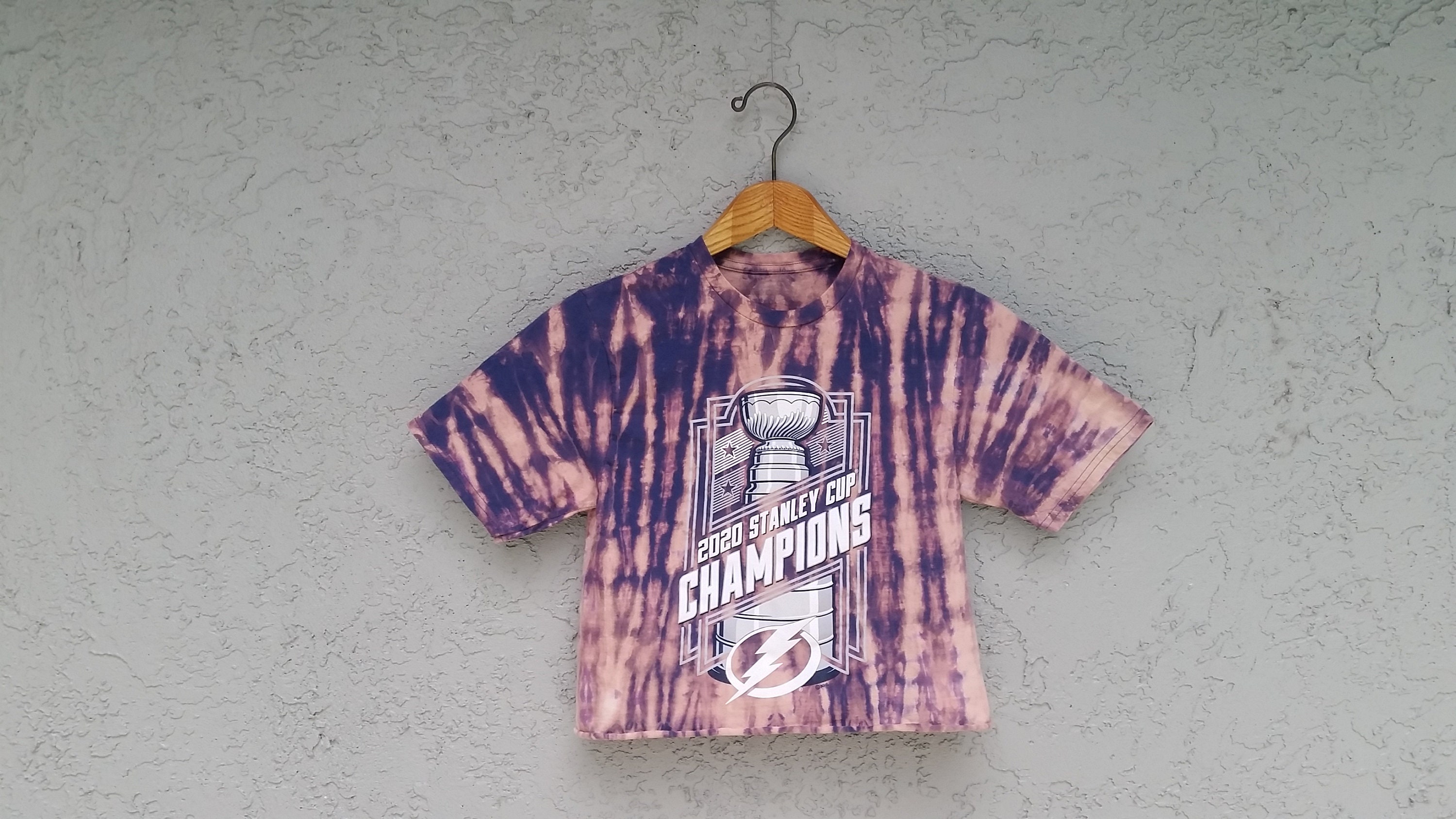 tampa bay lightning tie dye shirt