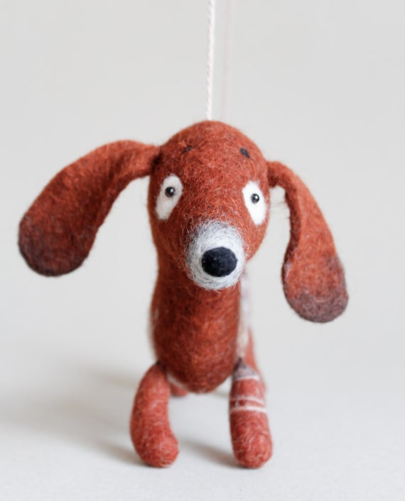 sausage dog cuddly toy