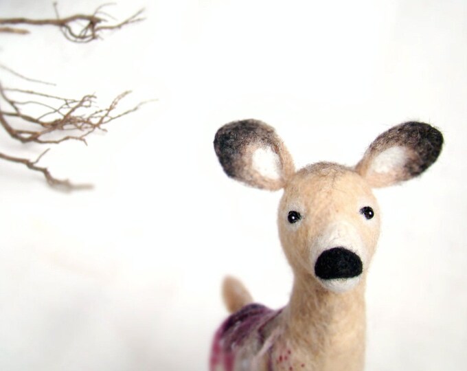 Brenna White Tailed Female Deer Art Puppet Marionette - Etsy