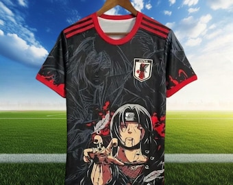 Camiseta de fútbol de anime edición especial de Japón 2026 - Diseño gráfico de Shadow Ninja