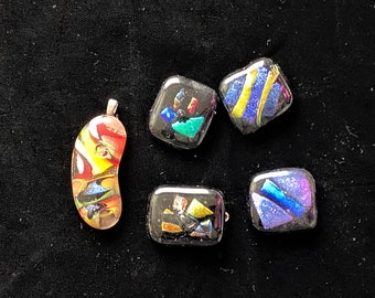 Fused Glass  Destash Upcycle Creative Lot