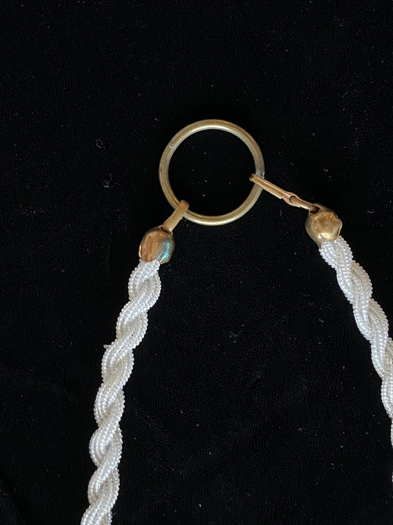 Antique Bayadere Style Twisted Torsade Cable Cord… - image 3