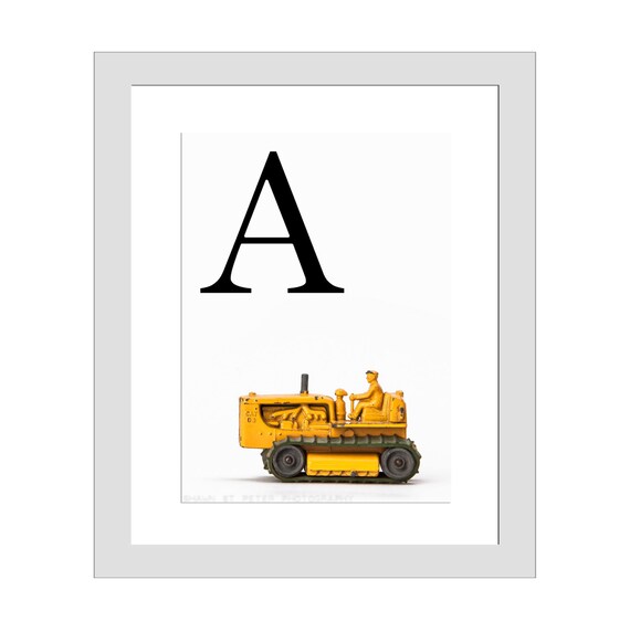 antique toy bulldozers