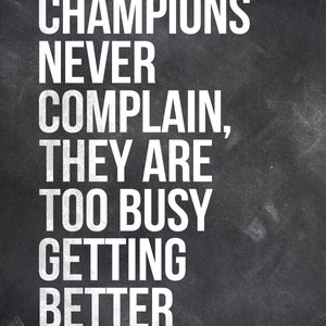 John Wooden Quote Print, Champions Art, Basketball Gift image 8