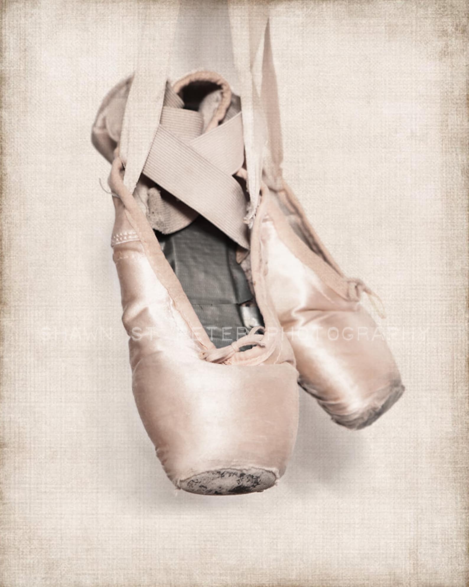 vintage ballet slippers photo print, girls nursery decor, french decor ballerina girls room prints, ballet prints,