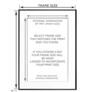 Print ADD-ON: Professional Custom Framing for Prints Free Shipping image 7