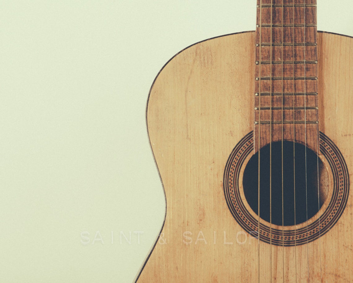 Acoustic Guitar Parts Vintage Color Tone Set of Nine Photo Etsy