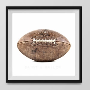 Black and White Football Photo print, Boys Room decor, Boys Nursery Ideas, Sports art, Sport Prints, Man Cave