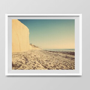 Set of 9 Surf Beach Decor Photo prints, beach photos, , yellow, turquoise, sunset, retro, vintage surf home decor, beach wall art image 3