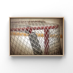 Hockey Print Goal Upper  Corner Boys Room decor, Boys Nursery Ideas, Sports art, Sport Prints, Man Cav