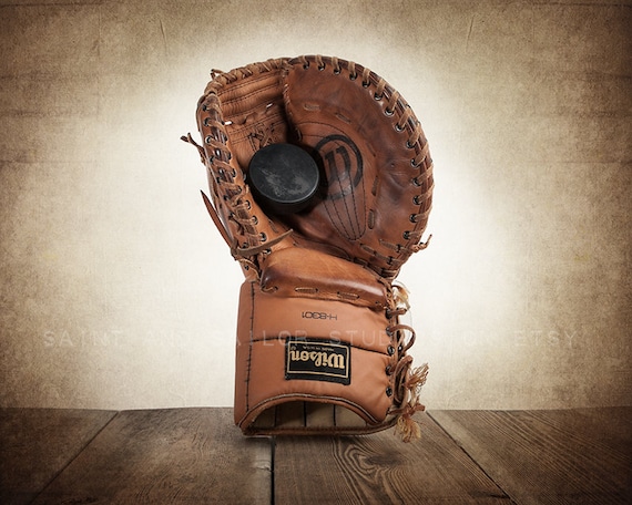 old school goalie gloves