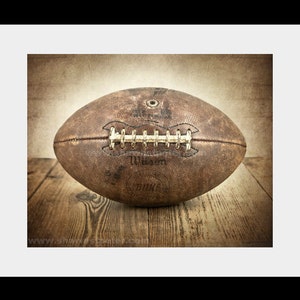 Vintage Football Photo print, Boys Room decor, Boys Nursery Ideas, Sports art, Sport Prints, Man Cave image 8