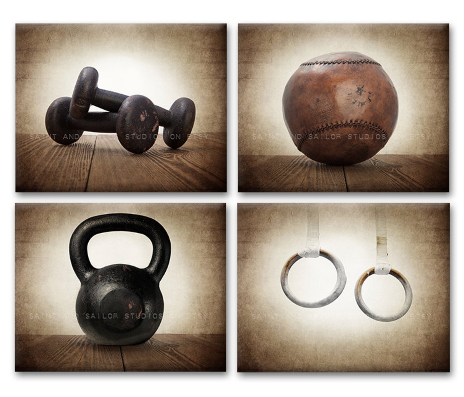 Vintage Iron Weights Photo Print Decorating Ideas Wall Etsy