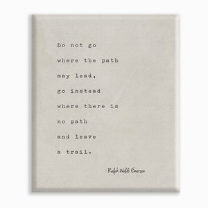 Ralph Waldo Emerson Quote Print - Motivational Office Decor image 4