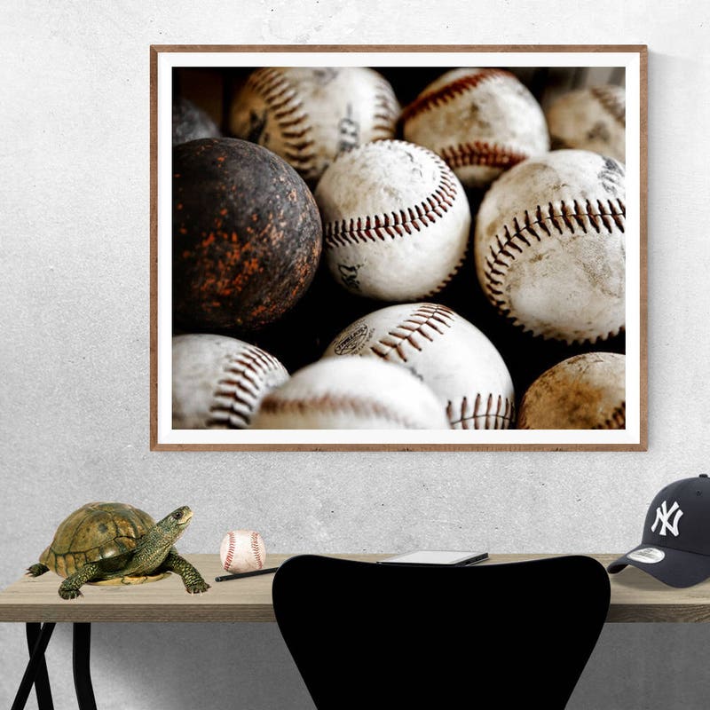 Baseball Art - Etsy