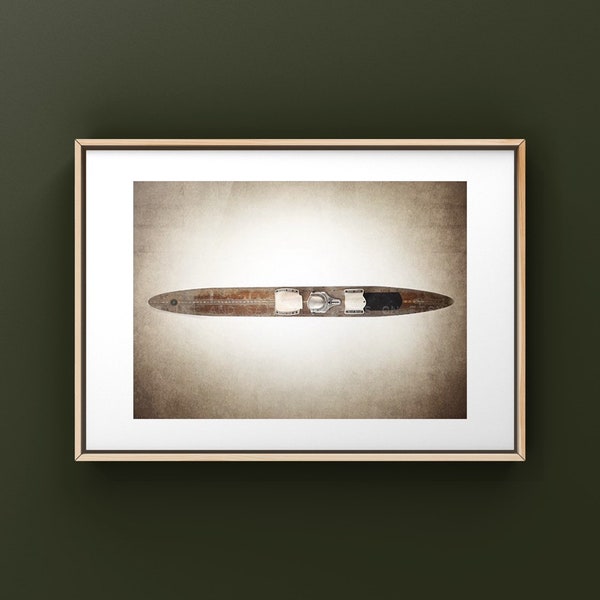 Water Ski Art Etsy