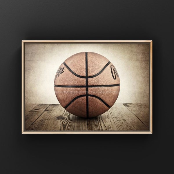 Vintage Basketball Etsy