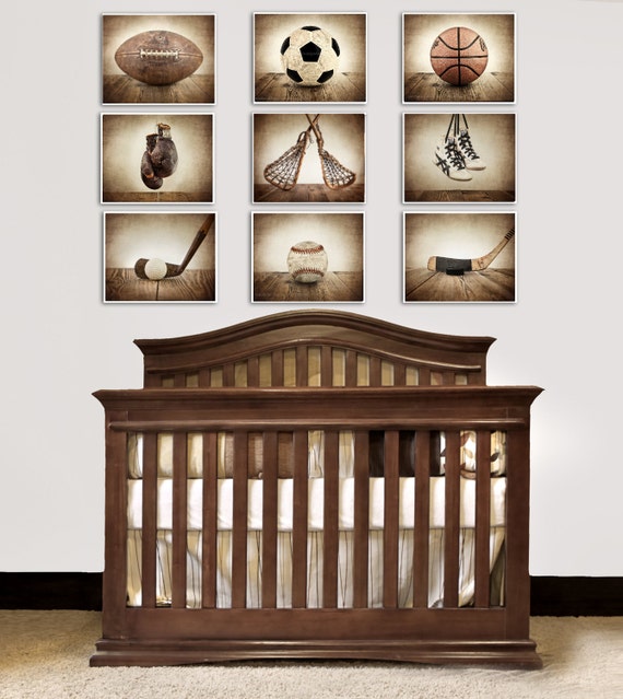 Sports themed baby room top