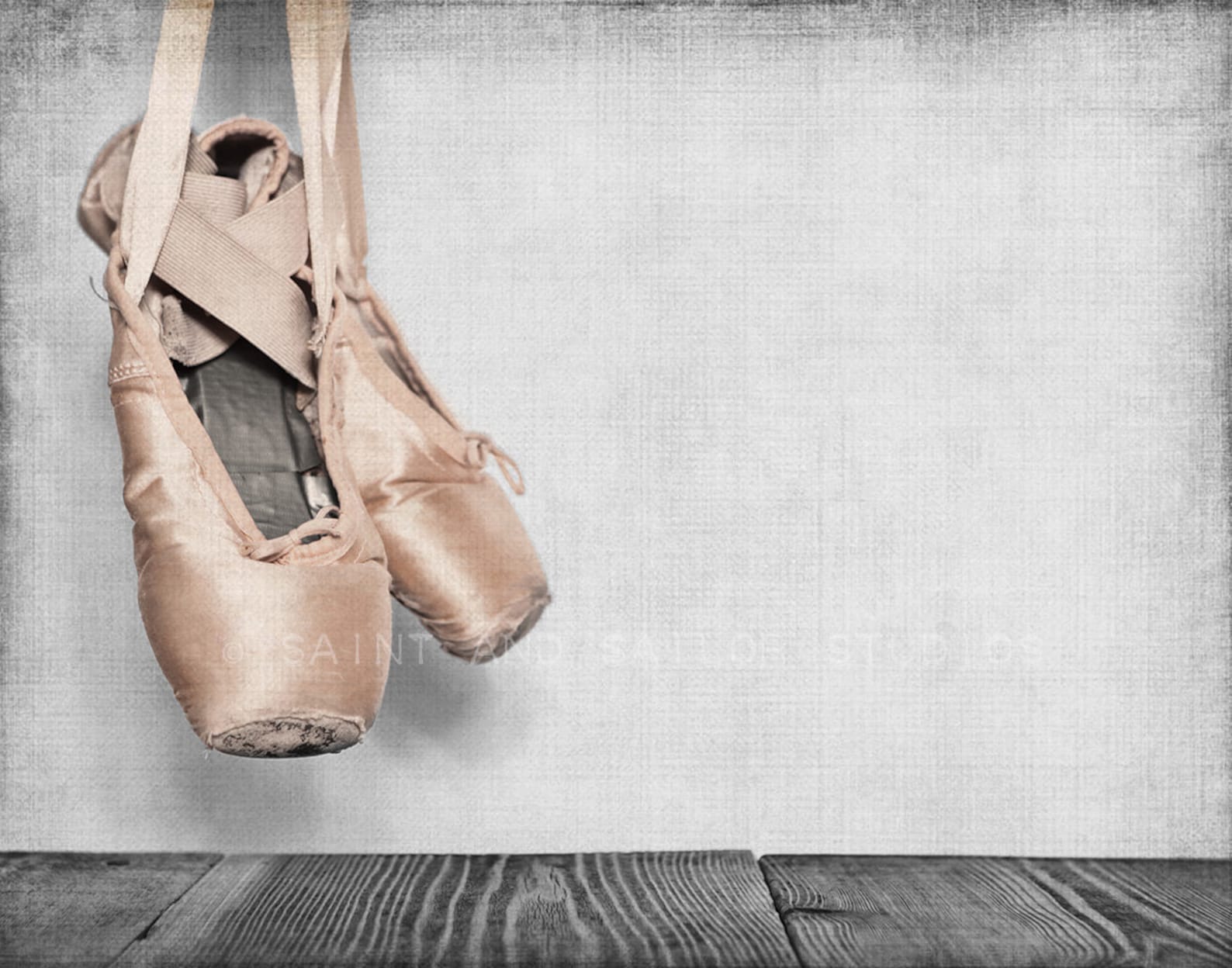 vintage ballet slippers, photo print, girls room decor, girls nursery, wall art, art decor, girls room ideas,