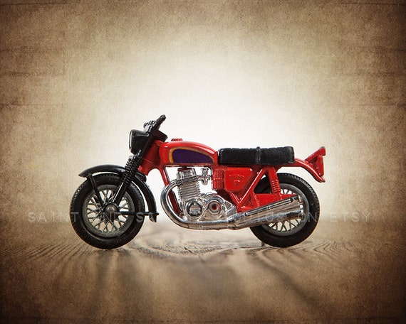 Motorcycle Print Cafe Bike Photo Moto Print Wall Decor Wall