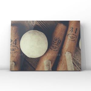 Vintage Polo Mallets 24,29 and 31  and Ball Closeup Photographic Print, Polo art, Polo Photos