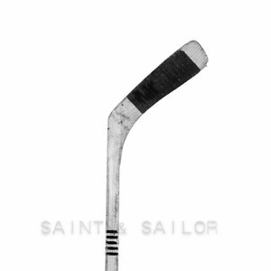 Black and White Hockey Stick Photo Photographic art Print, Boys Room decor, Boys Nursery Ideas, Sports art, Sport Prints, Man Cav image 3