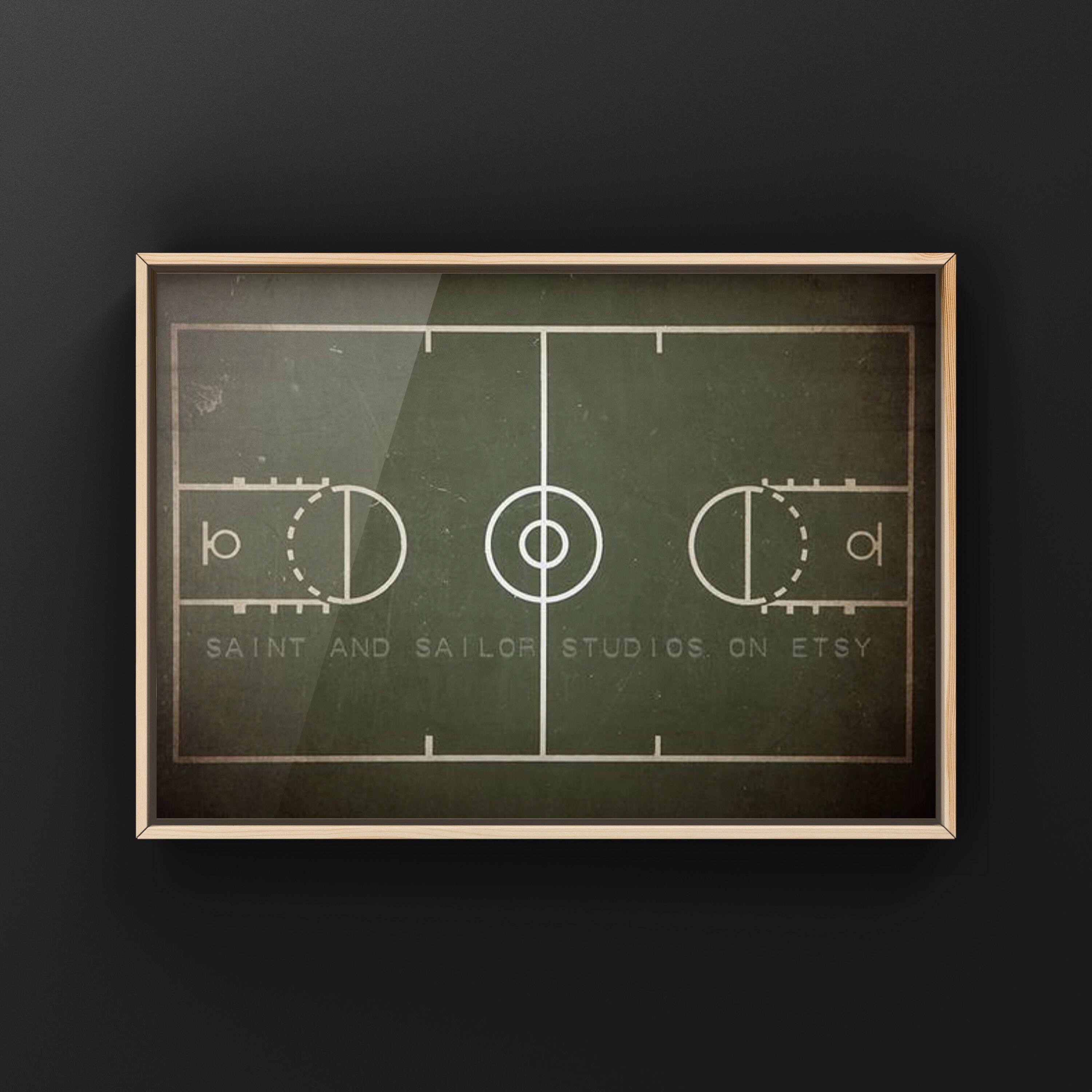 Vintage Basketball Court Chalk Clipboard Photo print Boys Etsy