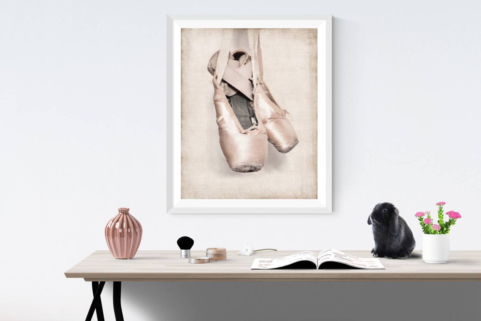 vintage ballet slippers photo print, girls nursery decor, french decor ballerina girls room prints, ballet prints,