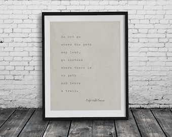 Emerson Quote Print – Motivational Office Decor (Digital Download)