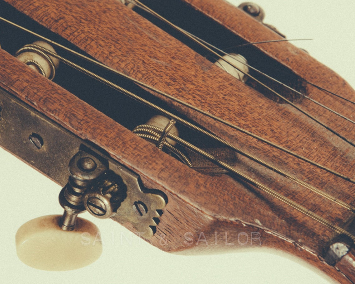 Acoustic Guitar Parts Vintage Color Tone Set of Nine Photo Etsy