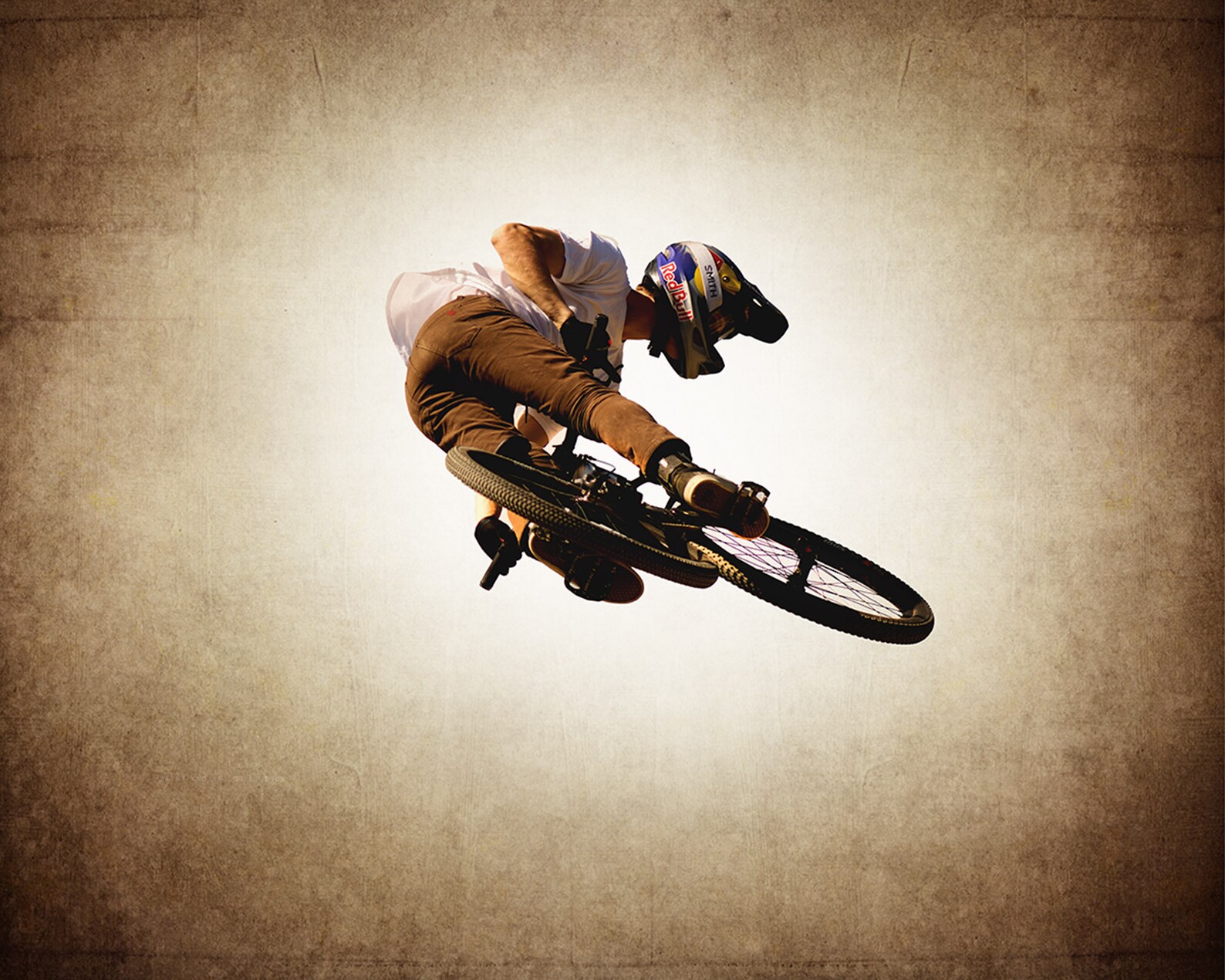 BMX Tabletop Jump on Vintage Wall Decor Wall Art Kids Room Etsy