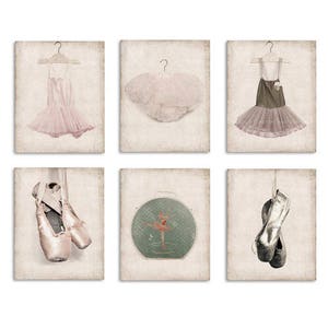 Vintage Ballet Slippers Photo Print, Girls Nursery decor, French Decor Ballerina girls room prints, Ballet Prints, image 8