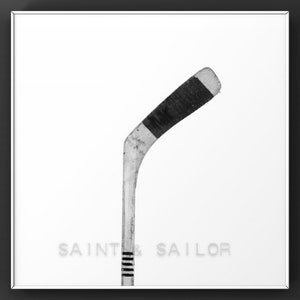 Black and White Hockey Stick Photo Photographic art Print, Boys Room decor, Boys Nursery Ideas, Sports art, Sport Prints, Man Cav image 4