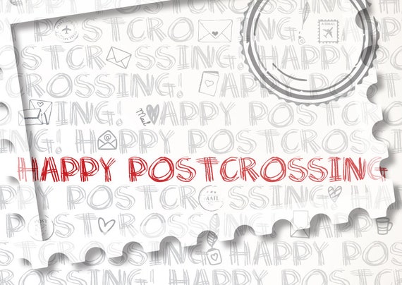 Old town postcard for Postcrossing fans