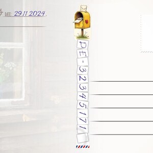 Lot de 10 autocollants jaunes pour boîtes aux lettres et cartes postales pour les fans de Postcrossing. Décoration de carte postale pour la partie médiane ou le bord