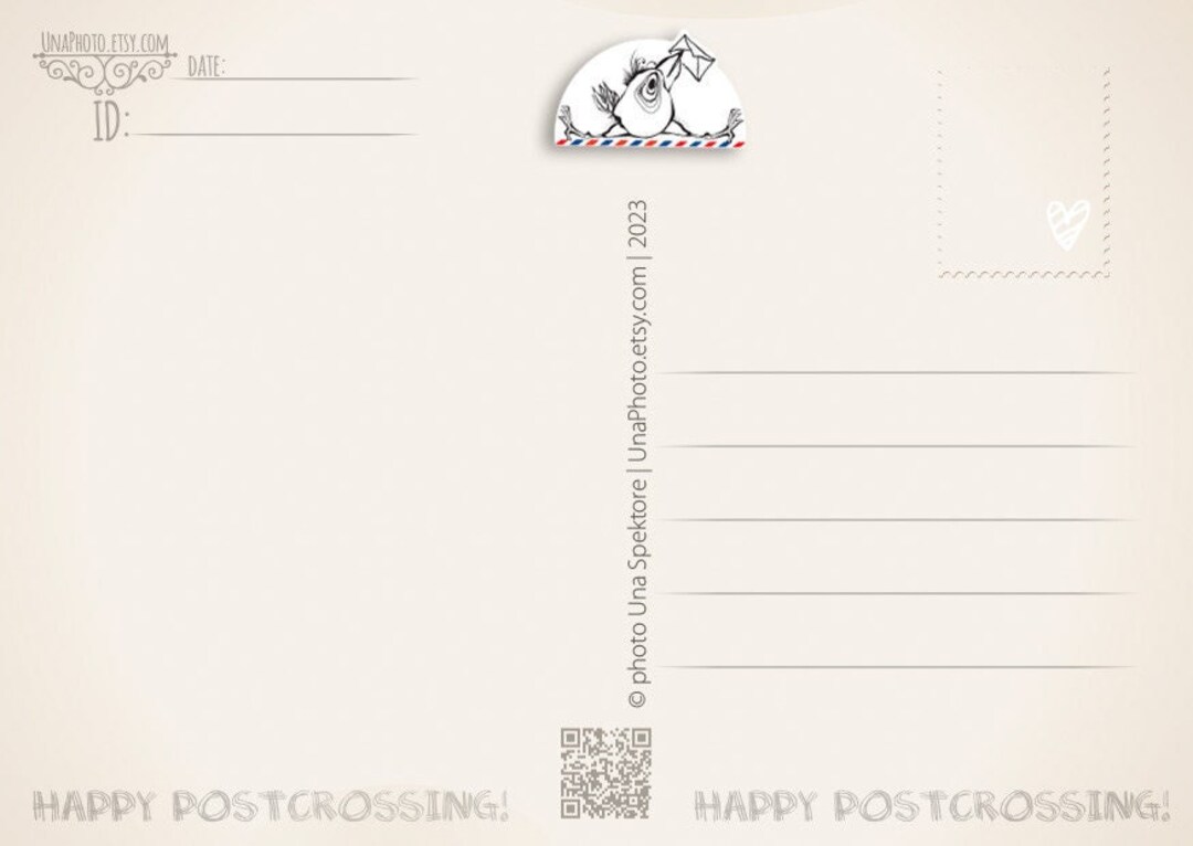 Set of 7 Crow Postman Envelope Stickers for Stationery and Mail Lovers ...