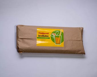 Makkaroni-Strohhalme 80 Stück