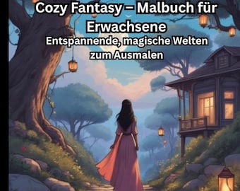 Cozy Fantasy – Malbuch für Erwachsene